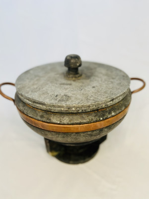 RECHAUD PEDRA ESCURA 4 LITROS - LOCAÇÃO